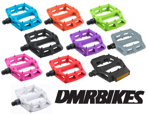Dmr pedals plastic cro mo - pedals, cro-mo