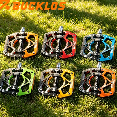 Pedals aluminum mtb - aluminum, flat